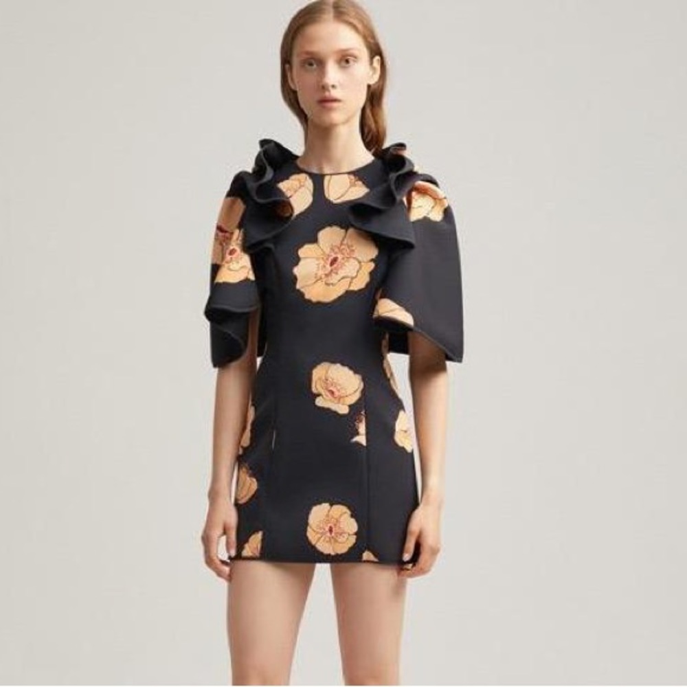 Acler bates dress great condition black size small 4